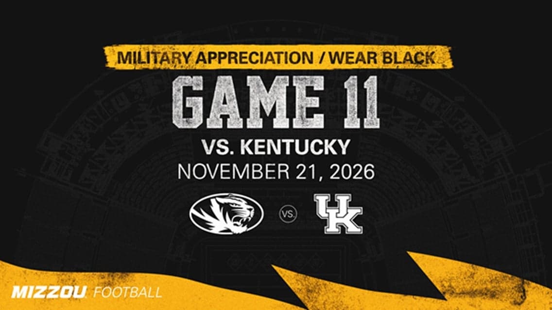 2026 Mizzou Football v Kentucky tickets