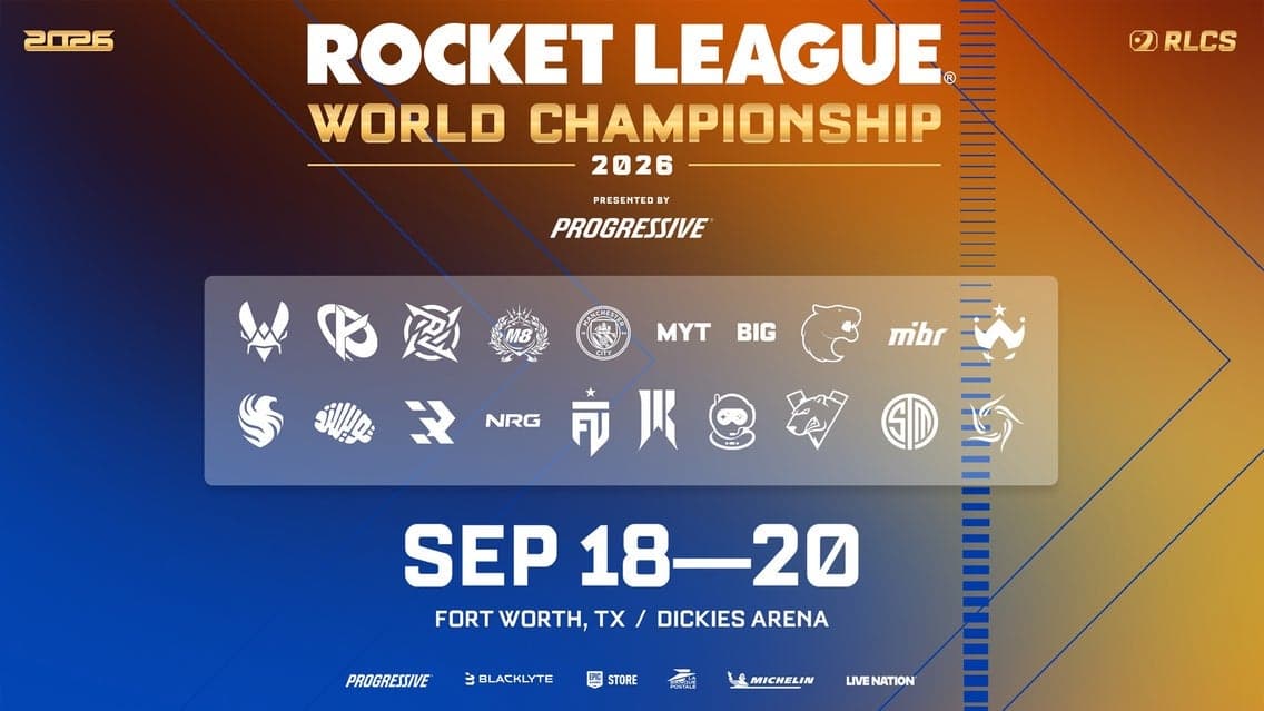 Rocket League World Championship 2026 tickets at Dickies Arena